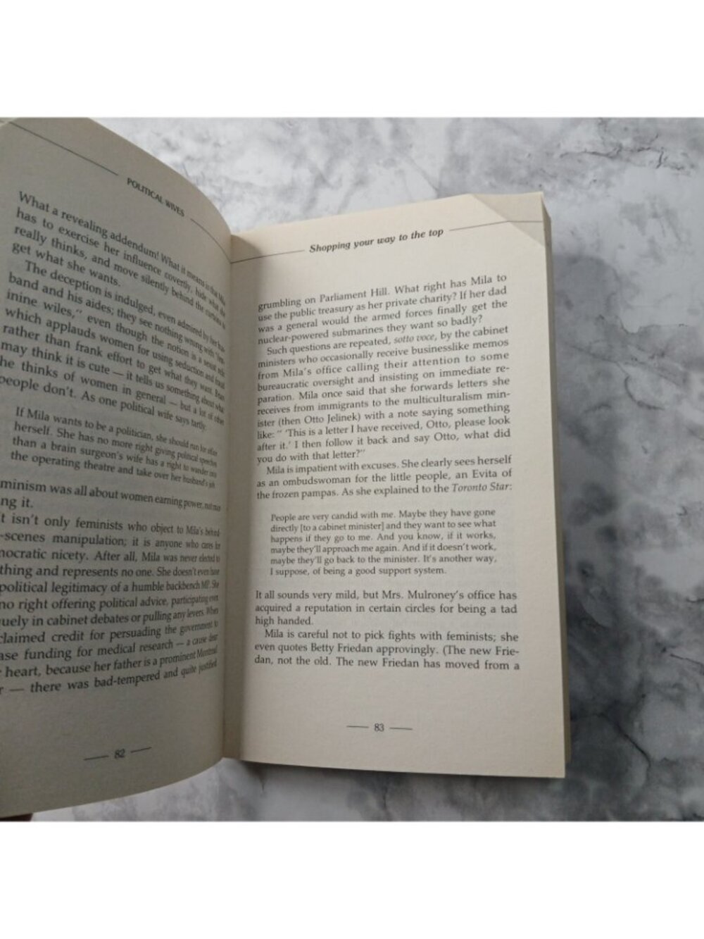 Political Wives Susan Riley Paperback 1980s Politics Biography Ottawa Canada - Picture 4 of 8